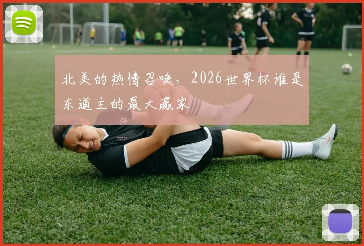 北美的热情召唤，2026世界杯谁是东道主的最大赢家