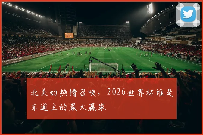北美的热情召唤，2026世界杯谁是东道主的最大赢家